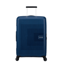 Image showing the Aerostep Suitcase, H67 x L46 x W26/29cm, Navy Blue product.