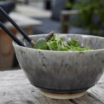 Image showing the Madeira Serving bowl, 24cm, grey product.