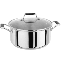 Image showing the Induction Casserole, 24cm - 4.5 litre, Stainless Steel product.
