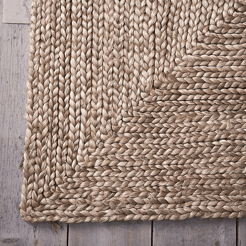 Braided Jute Rug, 170 x 240cm, Natural