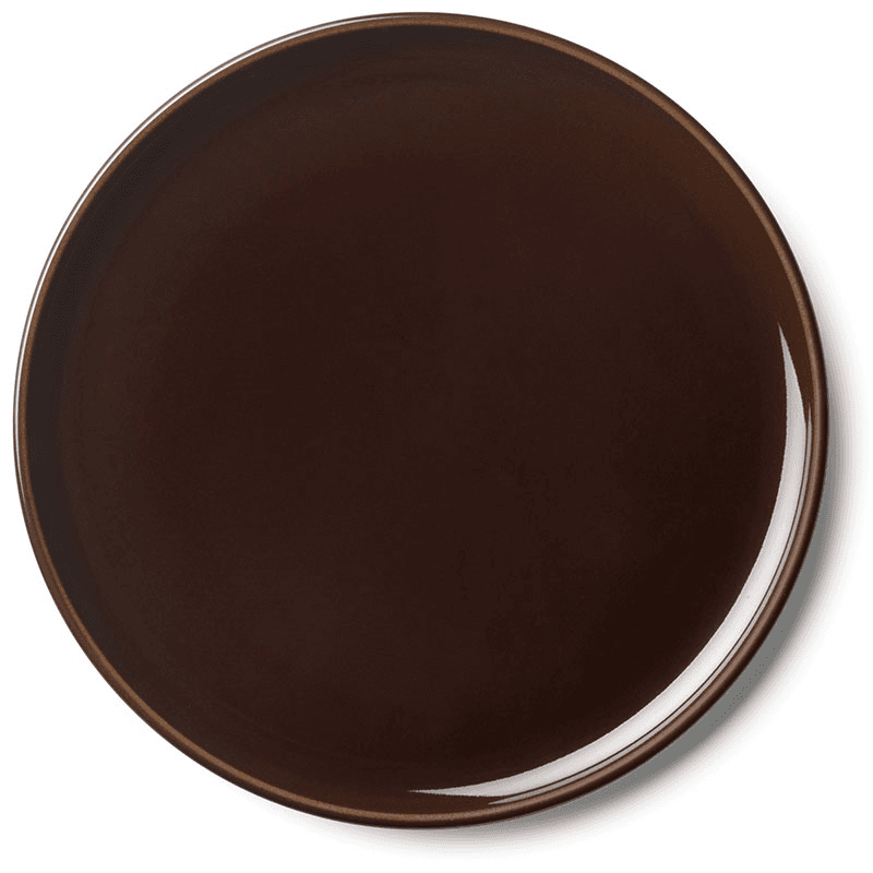 Collective Set of 2 Starter Plates, D20cm, Mocha