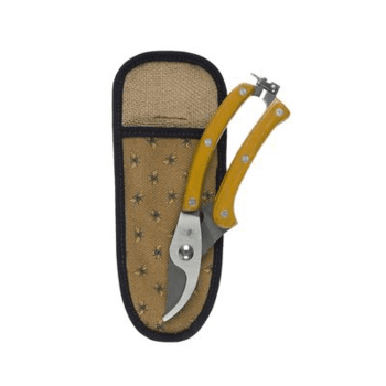 Image showing the Bees Garden Secateurs Set, Beige/Brown product.