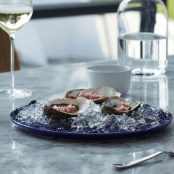 Image showing the Collective Set of 2 Dinner Plates, D26cm, Cobalt product.