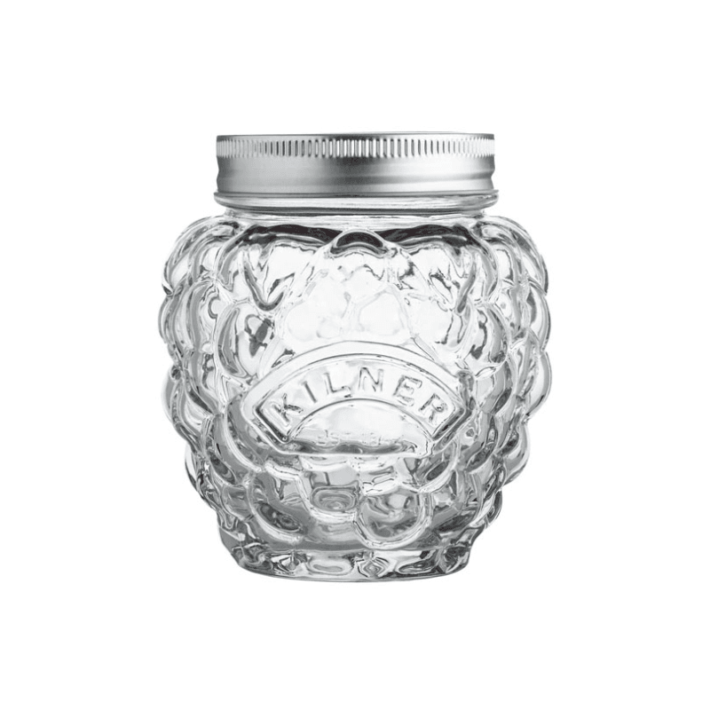 Berry Fruit Preserve Jar, H11 x W10 x L10, Clear