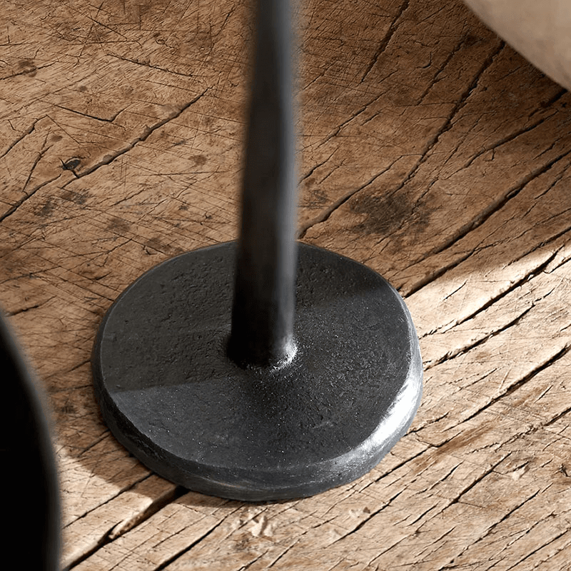 Stanton Forged Dinner Candle Holder, H30cm, Black