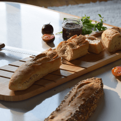Image showing the Bamboo Baguette Board, 50 x 15cm, Natural product.
