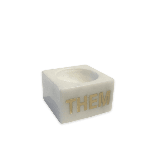 Them Egg Cup, L5.5 x W5.5 x H3.5cm, White