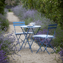 Image showing the Rive Droite 3 Peice Bistro Set, Cove Blue product.