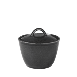 Image showing the Nordic Coal Sugar Bowl, D10.5cm, Black product.