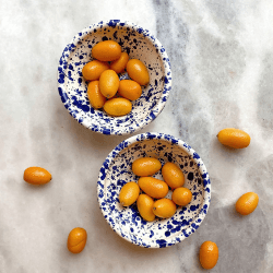 Image showing the Splatter Nut Bowl, D12cm, Blueberry product.