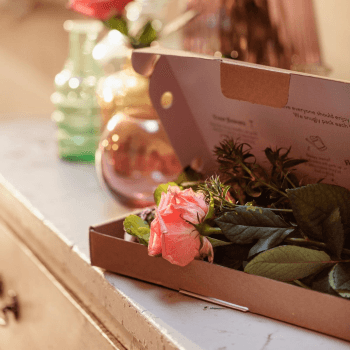 Image showing the Regular Letterbox flower subscription, 6 months product.