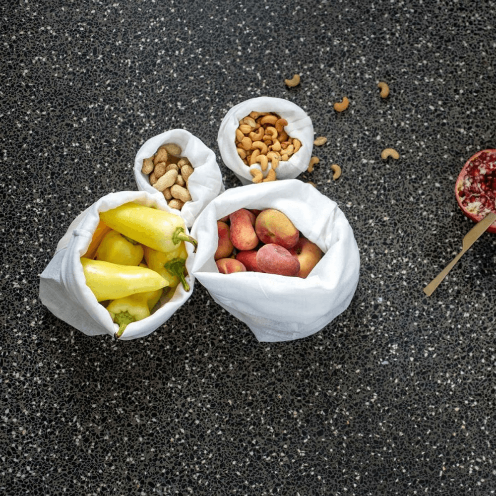 Small food bag, 22 x 16cm, White