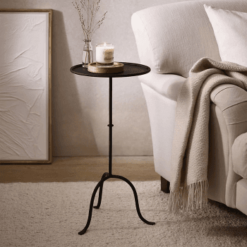 Image showing the Marton Side Table, H62cm, Black product.