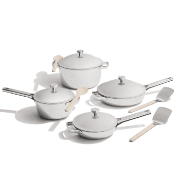 Image showing the Titanium Pro Cookware Set, Chrome product.
