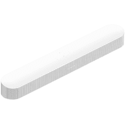 Image showing the Beam (Gen 2) Compact Smart Sound Bar With Alexa Voice Recognition, White product.