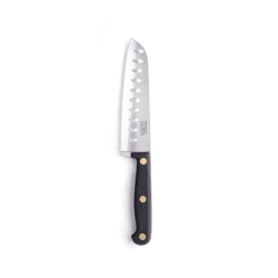 Image showing the Heritage Series Santoku Knife, 17cm, Black product.