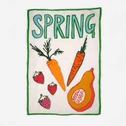 Image showing the Tea Towel, 50 x 70cm, Spring product.