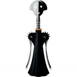 Image showing the Anna G by Alessandro M Corkscrew, H24.5cm, Black product.