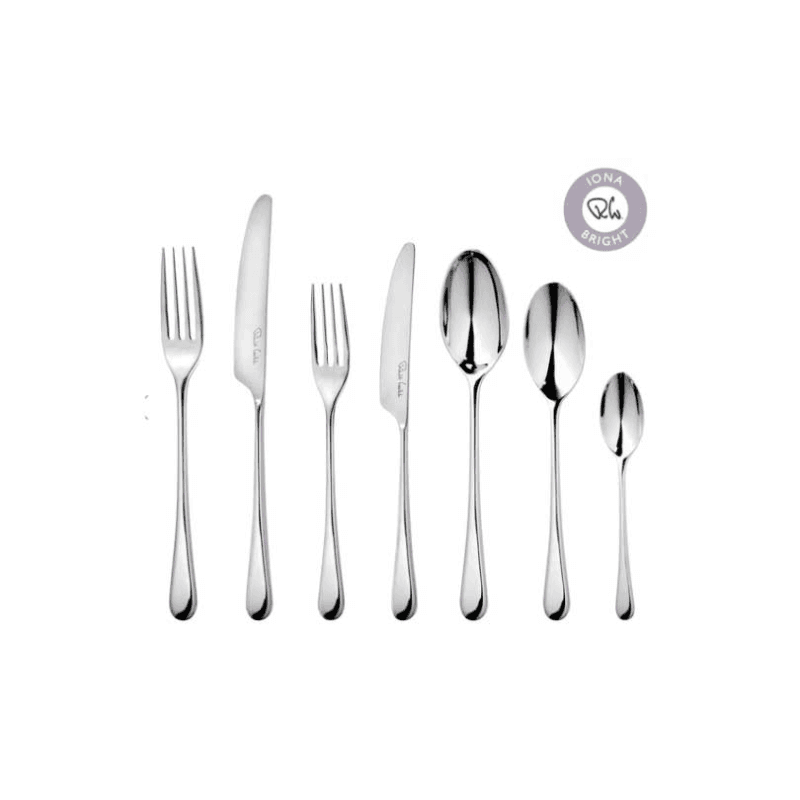 Iona 42 Piece Cutlery Set, Stainless Steel