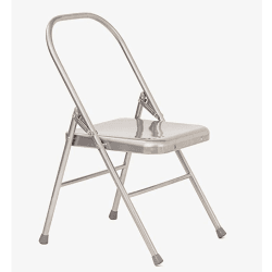 Image showing the Chair With Front Bar, Silver, Silver product.