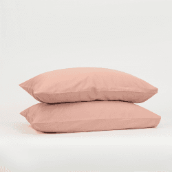Image showing the The Original 300 Thread Count Pair of Pillowcases, Standard, Clay Pink product.