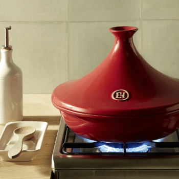 Image showing the Tagine, 32 x 32 x 23cm - 3.0 Litre, Burgundy product.