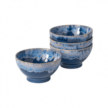 Image showing the Set of 4 Bowls, D15cm, Denim product.