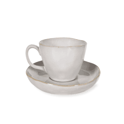 Image showing the Ithaca Cup and Saucer, White product.
