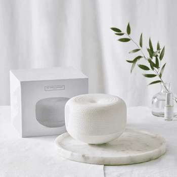 Image showing the Textured Ceramic Electronic Diffuser, White product.