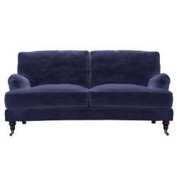 Image showing the Bluebell Two and a Half Seat,, Blue Velvet product.