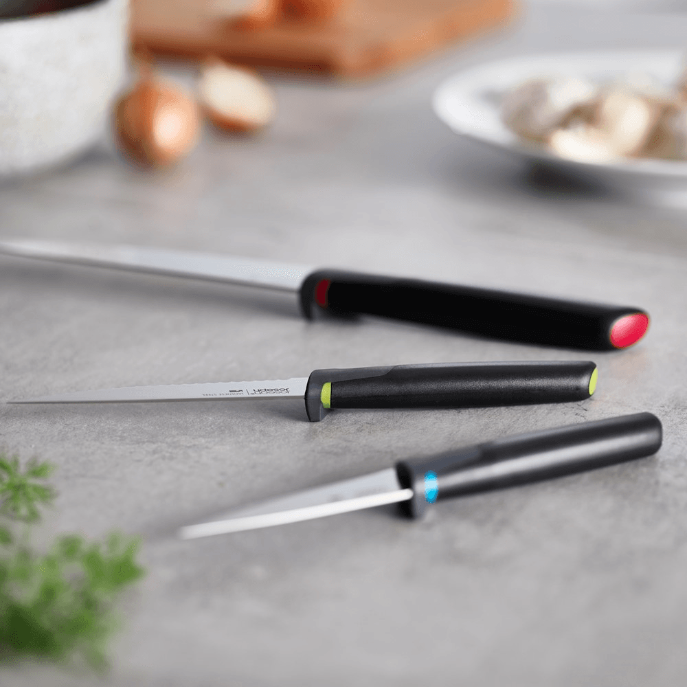 3 piece knife set, H36 x W20 x D3cm, Opal