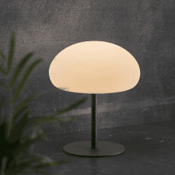 Image showing the Sponge Table Lamp, H40.5cm, Black and White product.