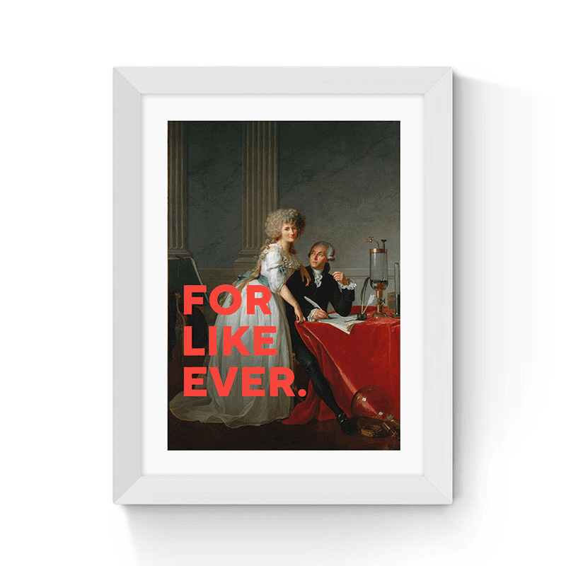 Oh Fine! Art For Like Ever Framed Art Print, Multi