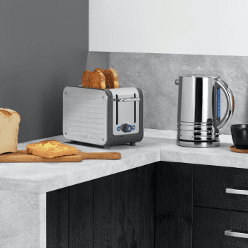 Image showing the Architect 2 slot toaster, Grey product.