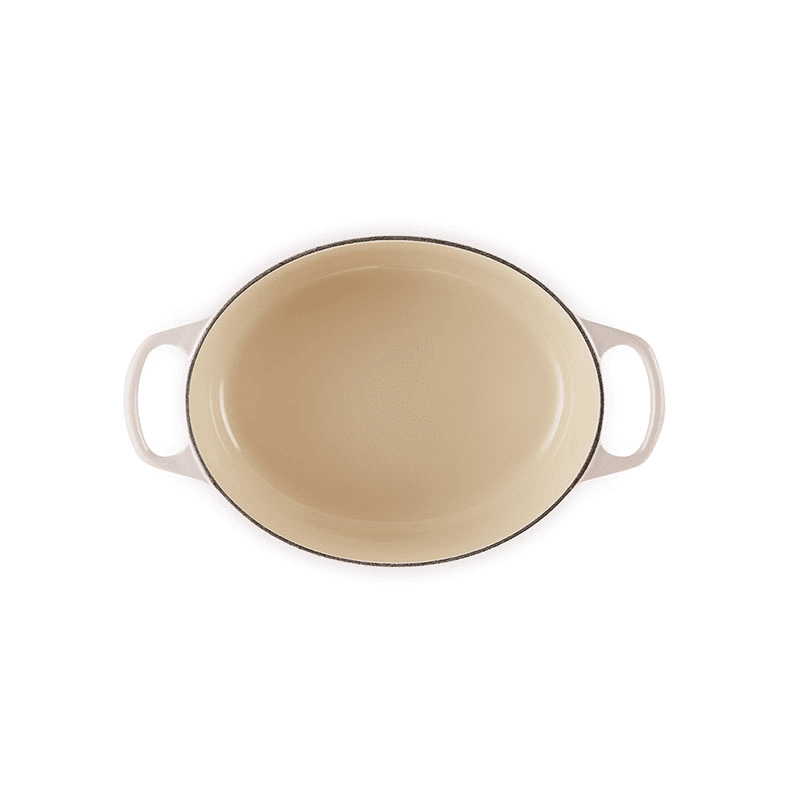 Signature Cast Iron Oval Casserole, 29cm, Shell Pink