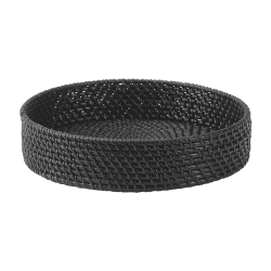 Image showing the Cino Round Tray, Black product.