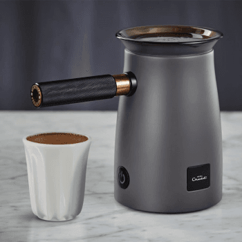 Image showing the Velvetiser + Everything Hot Chocolat Selection Gift Set, Charcoal product.