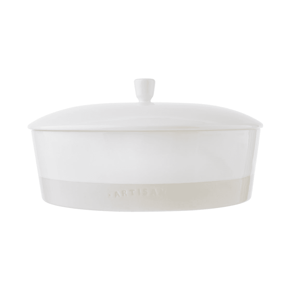Shallow casserole dish, W26 x L26 x H13cm, Stoneware