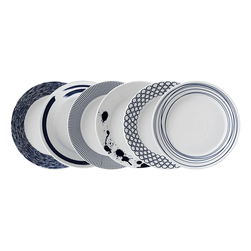 Pacific Set of 6 pasta bowls, 22cm