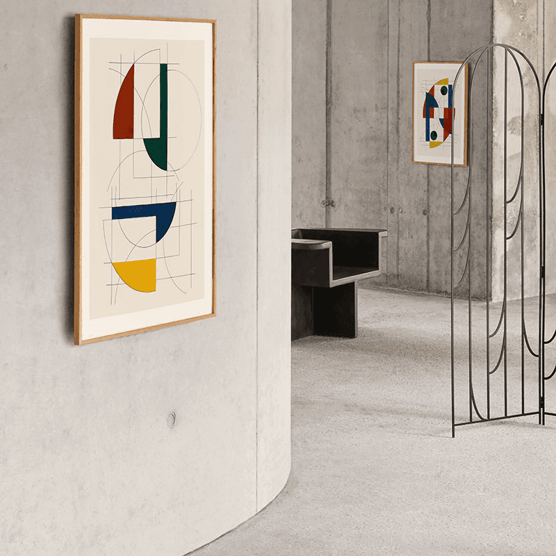 Constructions 01 Fsc Print, 50 x 70cm