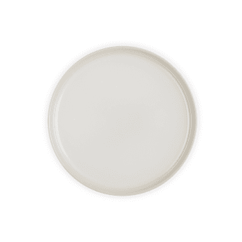 Image showing the Stoneware Coupe Side Plate, 22cm, Meringue product.