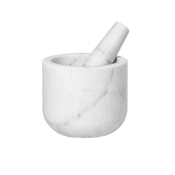 Image showing the Marina Pestle & Mortar, White product.