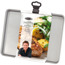 Image showing the Bakers Dozen Non-Stick Baking Tray, 24 x 18 x 1.5cm product.