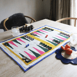 Image showing the Backgammon Teatowel, 50 x 70 cm product.