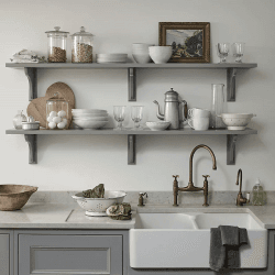 Image showing the Portobello Set of 6 Cereal Bowls, D15cm, White product.