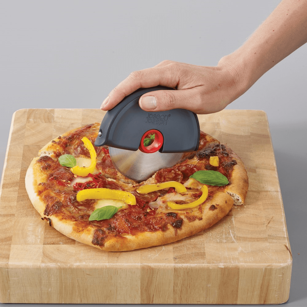 Pizza disc Easy-clean pizza wheel, Grey/Red