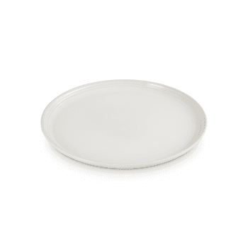 Image showing the Stoneware Coupe Side Plate, 22cm, Meringue product.