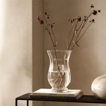 Image showing the Somerley Vase, H25cm, Clear product.