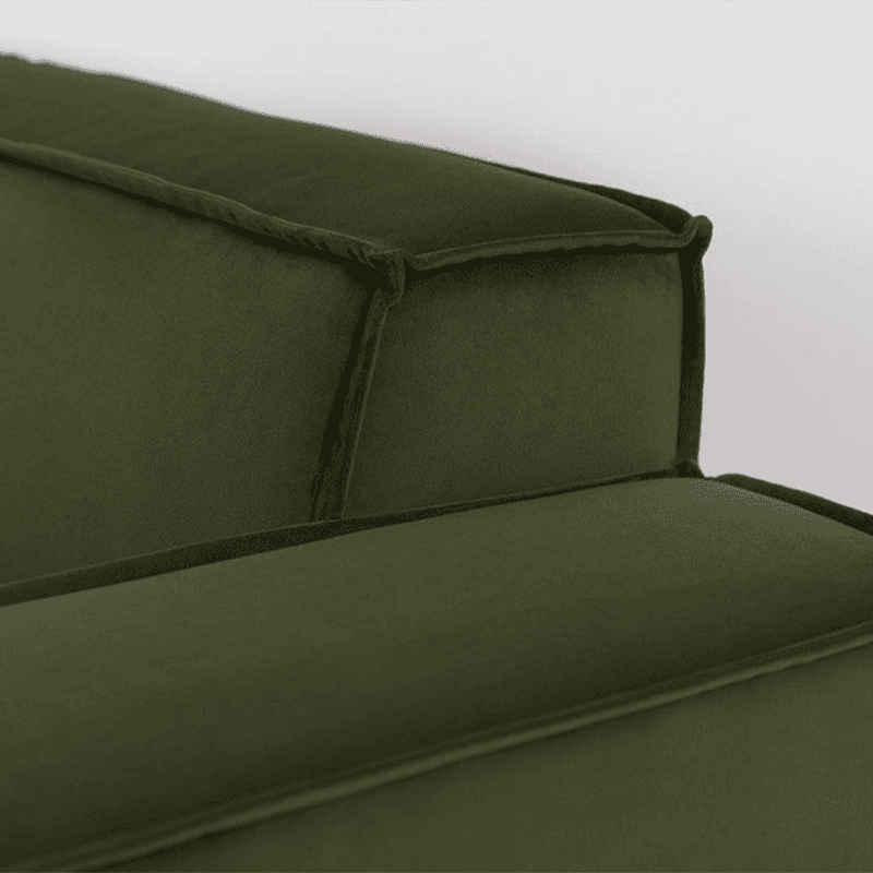 Model 03 2 Seater Velvet Sofa, Vine