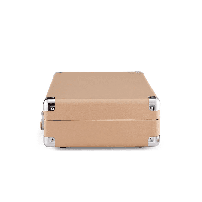 Cruiser Plus Deluxe Portable Turntable, Light Tan